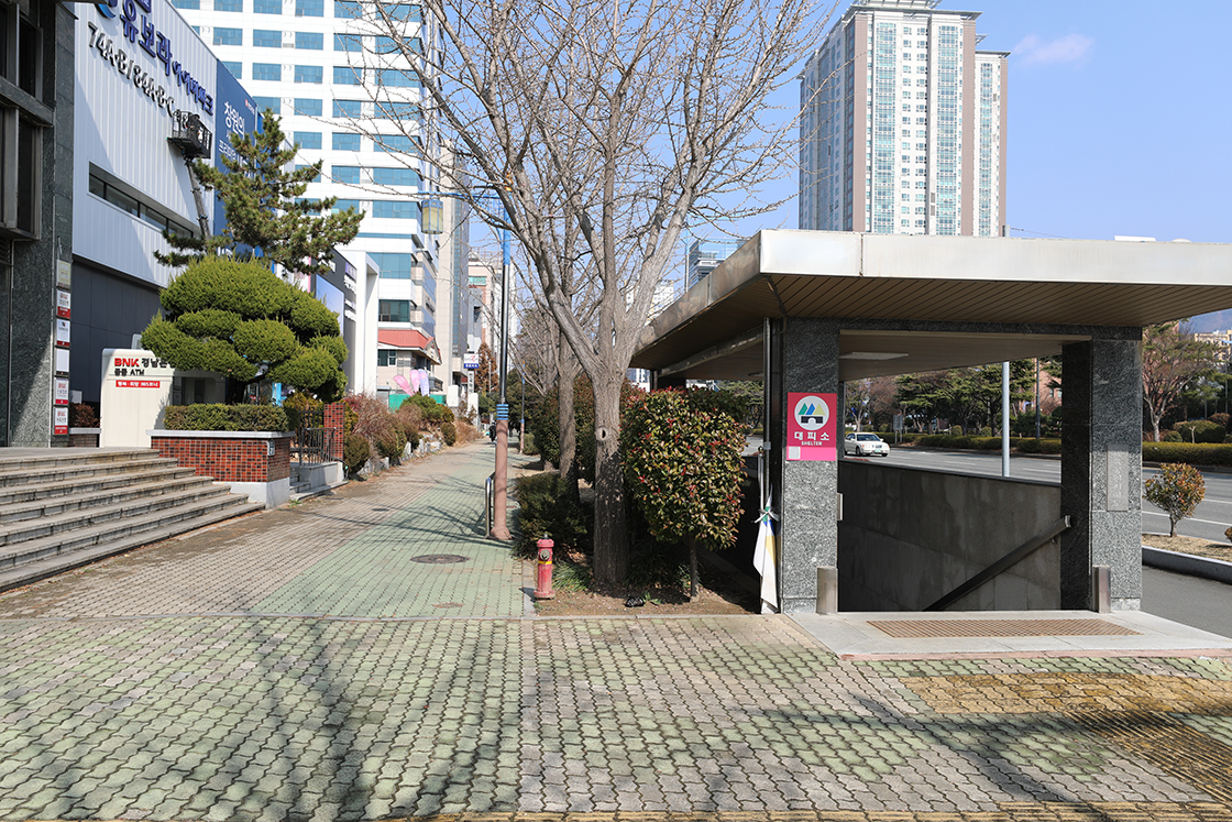 창원시 중앙동 지하도